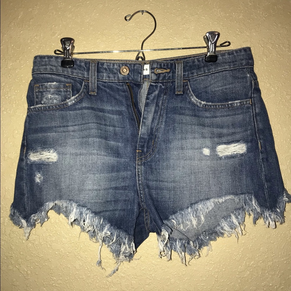 Cut off jean shorts